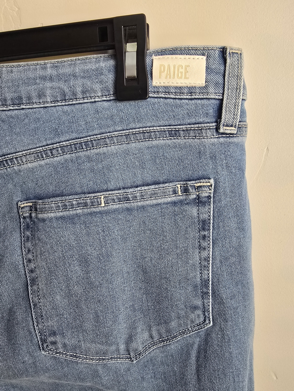 PAIGE Light Wash Flare Jeans for Women - Picture 4 of 6